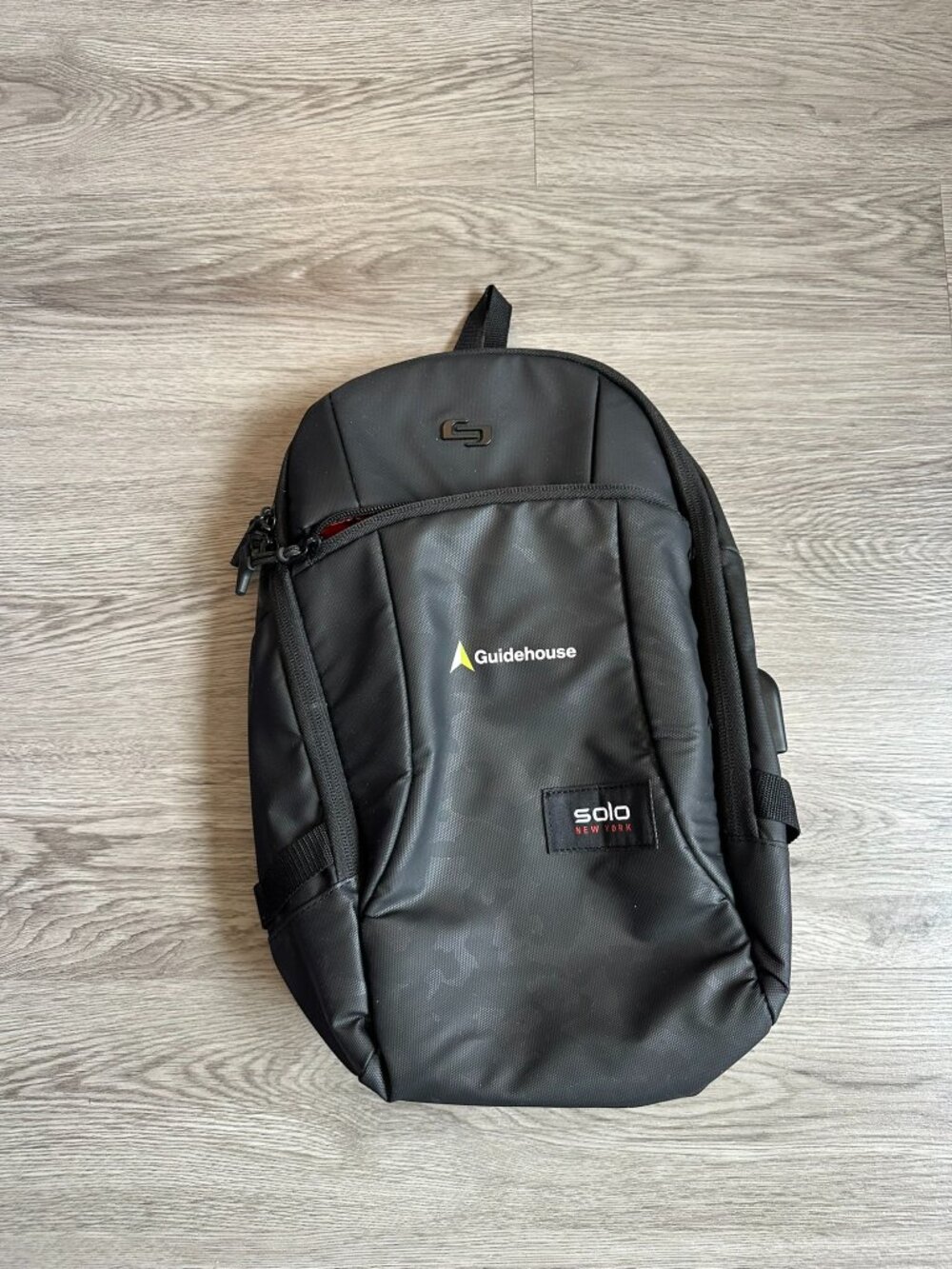 Solo New York GLHF (Good Luck, Have Fun) Sling Single Shoulder Backpack - Black